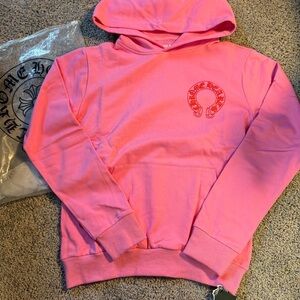 Chrome Hearts Pink Hoodie